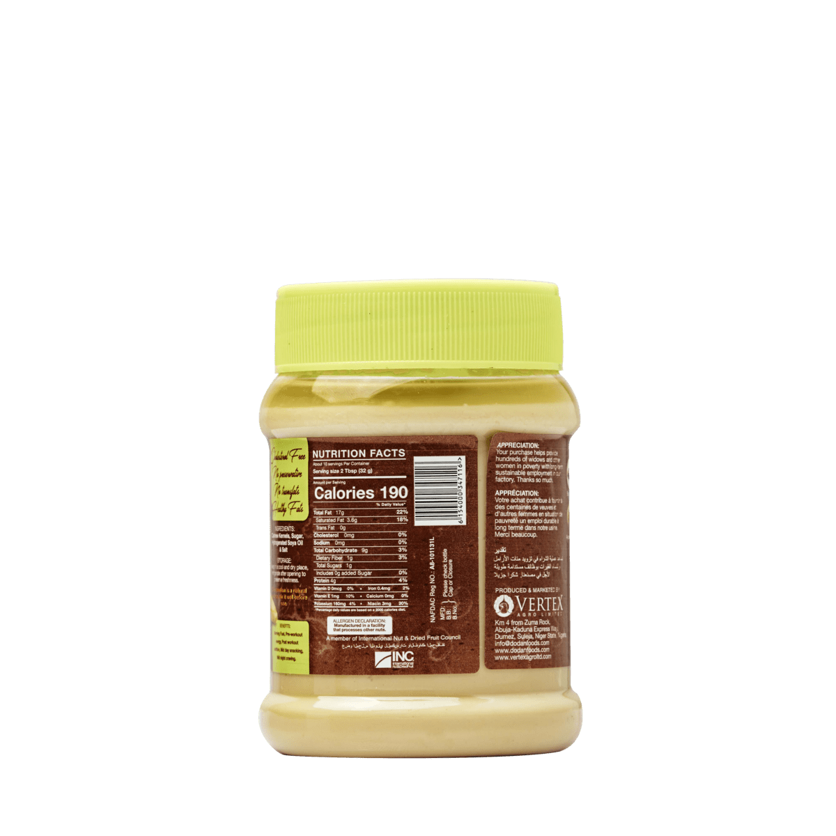 Classic (Sweetened) Cashew Butter - 325g